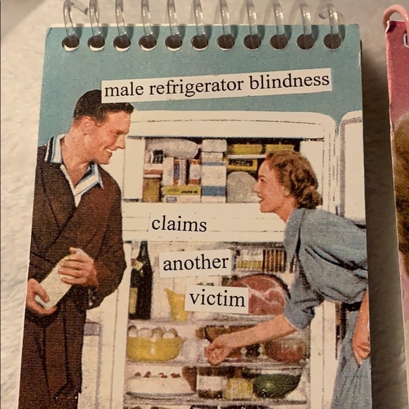 Set of Two “Anne Taintor” Spiral Small Notepads - Picture 2 of 6